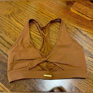NEW Gymshark Whitney Simmons Brown Sports Bra